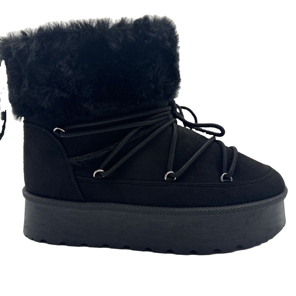 TAXI Women’s Moon Boots Faux Fur Winter Snow Boots‎ Size 7.5 NEW